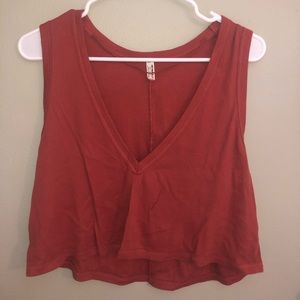 Free People V-Neck Top